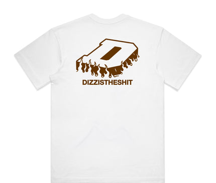 DITS BURNING D TEE